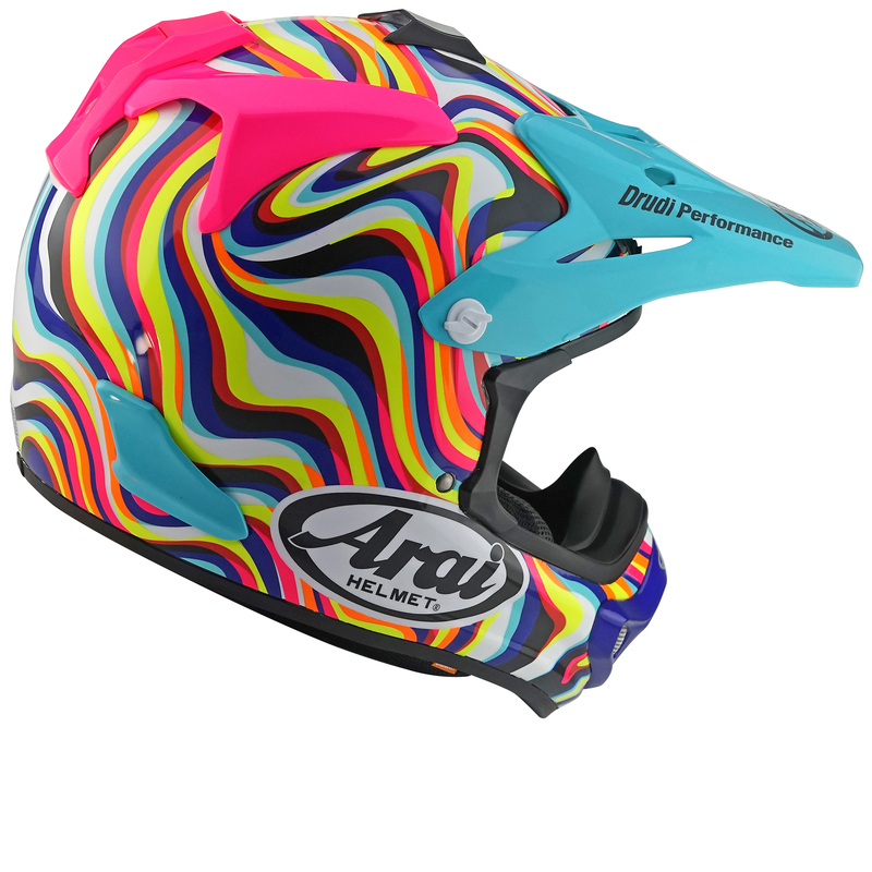 ARAI MX-V Evo Stream Pink - Image 2